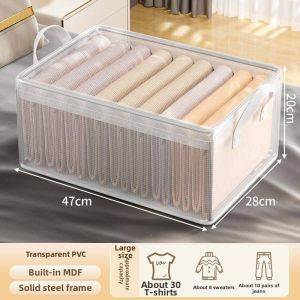 BAPNP | Home Clear Organizing Drawer Clothes Storage Box