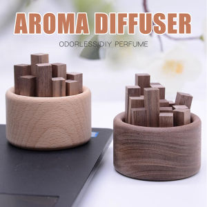 No perfume wood aroma diffuser DIY fragrance living room bathroom toilet bedroom desk home accessories aromatherapy decorations
