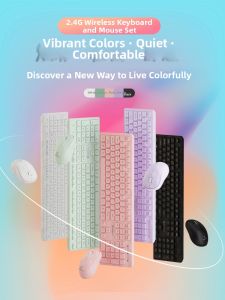 MICRPACK | Wireless Slim Silent Keyboard Mouse Set
