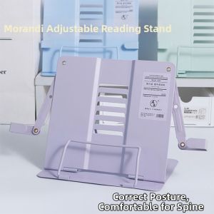 NEJA LIFE | Morandi Color Student Metal Reading Stand
