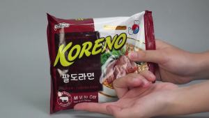 [GÓI LẺ] - PALDO - Mì nấu Koreno hương vị Bò cay Mì Koreno Bò cay Hàn Quốc Mì bò cay Koreno Hàn Quốc ăn liền (100g/gói)