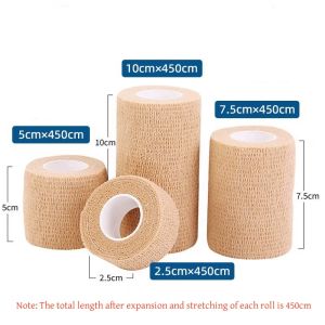 Medical Adhesive Bandage Elastic Breathable Sports Elastoplast Self Adhesive Tape Protect