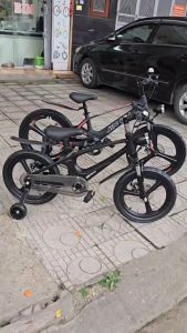 Xe đạp địa hình khung nhôm vành đúc phanh đĩa size 16/18/ 20 cho bé trai bé gái