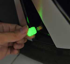 4pcs Luminous Tire Valve Caps: Enhance Your Vehicle's Style & Safety