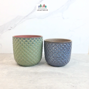The Leaferie Chambery plant pots. flowerpot . flowerpots. flower pot . planter . planters . Ceramic