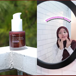 Reglow Triple Exfoliate Peeling Serum - 20ml | Eksfoliasi Wajah Kusam & Berjerawat | Aman & Efektif Membantu Regenerasi Kulit Wajah