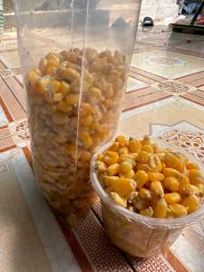 Mồi câu cá Ngô Hạt Bung Ủ Chua Gói 1kg Câu Cá Chép Cá Trôi Cá Trắm…