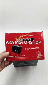 LTC Venus YTX9A-BS Motorcycle Battery - Reliable Power Supply 12V