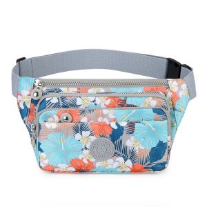 Multifunctional Sports Waist Bag Large Capacity Multi-Compartment Crossbody Chest Gym Bag for Men Women New Running Belt Bag Walking Shopping Traveling Bag