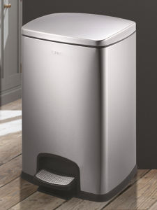 GNF | Silent Large Capacity Commercial Trash Can 50L