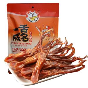 Chuxu food | Individually Packaged Marinated Duck Tongue 188g