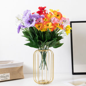 Artificial Butterfly Flower Bouquet Silk Floral Centerpiece for Wedding Tables Home Vase Decor