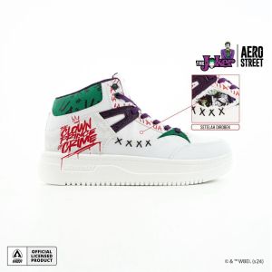 Aerostreet X Joker & Harley Quinn - Sepatu pria wanita sneakers casual