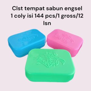 TEMPAT SABUN KOTAK MOTIF BUNGA 6 PCS / TEMPAT SABUN MURAH POLL / TEMPAT SABUN KOTAK BEST SELLER!!!