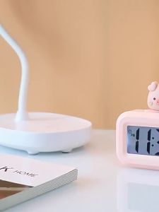 HIROCHAO LED Backlight For Studying Calendar Stopwatch Date Digital Table Clocks Countdown Timer Reminder Desktop Alarm Clock