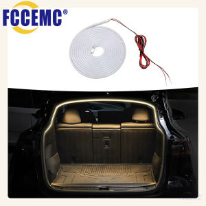 Car Trunk Ambient Light LED Strip Non-Destructive Installation Automatic Sensing Tailgate High Brightness Night Lighting Bar 12V