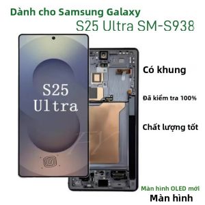 Màn Hình OLED 6.78 Inch Cho Samsung Galaxy S25 Ultra 5G S938B U S938E - Màn Hình Cảm Ứng LCD Kèm Khung Bộ Phận Thay Thế