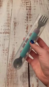 Melii Baby Spork on the Go