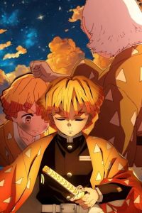 Bandai | DIY Demon Slayer Anime Character Diamond Painting Mystical Fantasy Modern Wall Decoration for Living Room Bedroom