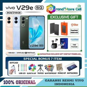 VIVO V29E 5G RAM 8/256GB | VIVO V29 E 5G RAM 8/256GB GARANSI RESMI VIVO INDONESIA