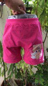 แพค 3 ตัว กางเกงในขาสั้น, กางเกงในบ็อกเซอร์, กางเกงในกันโป๊, ร่วมกัน 3-12 ขวบ, เนื้อนุ่ม, ขอบใหญ่ใส่สบาย, ไม่เจ็บ