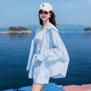 MANWUJINGLING | Sun Protection Fashionable Shirt Set 2pcs