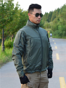 Archontactical Mens Sharkskin Softshell Jacket Waterproof Breathable Ultra-light Warm Windproof Hiking Outdoor Climbing Jacket