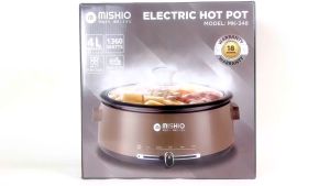 Nồi lẩu điện lòng 4L có thể tách rời Mishio MK348