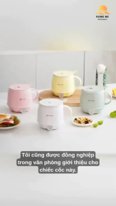 【FREESHIP】Cốc Điện Đa Năng Mini 500ml Hâm Sữa Đun Nước Nấu Mì Nhỏ Gọn Mang Đi Du Lịch