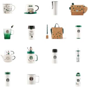 Starbuck Official Store Starbuck Cup 2022 Environmental Season Sorcerer Little Bear Coffee Planting Mark Insulation Glass Straw Drinking Cup Starbuck Tumbler Starbuck Mug