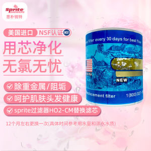 เครื่องกรองน้ำดูดซับคลอรีนสำหรับเครื่องกำจัดกลิ่นและแบคทีเรียในห้องน้ำของ Sprite เครื่องกรองน้ำสำหรับอาบน้ำแบบมืออาชีพ