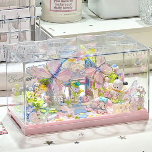 MOTUAN | Intelligent Assembly Building Blocks Dreamy Butterfly Garden Light Ornament