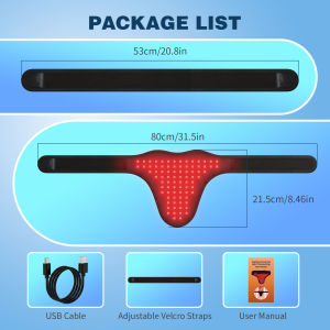 Jitesy | 82LED Red Light Therapy Panties for Men 660nm 850nm Infrared Prostate Wellness Device Male Health Care Briefs Pain Relief
