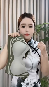 Veimia Lifting Anti-Sagging Wireless Push-up Bra / Bra Pull-Up Anti-kendur Mulus Dapat Disesuaikan / Pakaian Dalam Penyangga Lembut/Bra Push-Up Payudara Kecil Dapat Disesuaikan / Bra Cup Tetap Olahraga Tahan Benturan Lari IFN