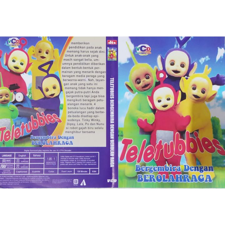 Kaset VCD Film Anak Anak Teletubbies 2 Mcm