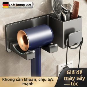 Giá Đựng Phòng Tắm Treo Tường Không Cần Khoan