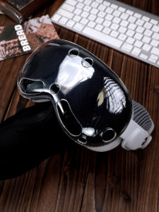 Transparent Glass Protection Case for Vision pro Apple Soft TPU Shell Anti-Fall with Colorful MR Lenses VR MR 3D Cover Accessories