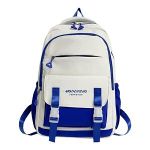 OUDENGPAI | Large Capacity School Backpack For Girls High School Students Lightweight Double Shoulder Sweet College Style Nylon Fabric