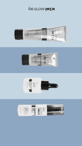 MS GLOW For Men Paket Wajah Basic 3 in 1 | Paket Skincare Pria FREE POUCH |