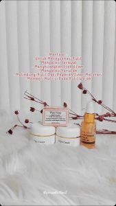 GRATIS Masker Naturgo: Paket 3in1 Cream Walet Pink & Serum Hanasui Gold