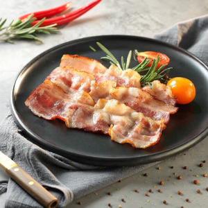 Child-friendly Natural Sliced Bacon Individual Wrappers