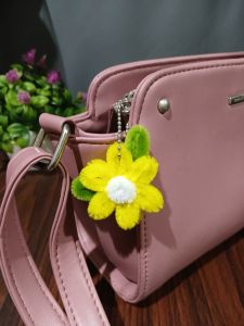 3 gantungan kunci warna bs request dinote / gantungan kunci kawat bulu