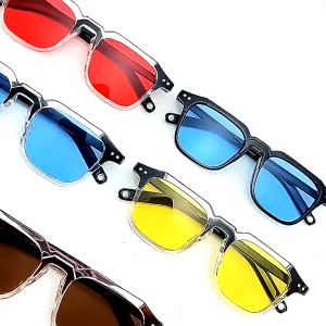 TRENDY Kacamata Hitam Anti UV400 Optik Sunglasses Fashion Wanita Pria