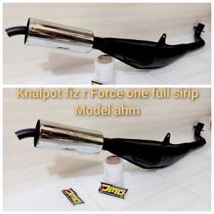KNALPOT FIZ R FORCE ONE FULL PRES MODEL AHm SUARA GARING