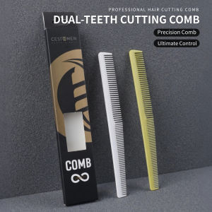 1/2/5PCS Set Hair Comb Barber Anti Static Double Tooth Hair Cutting Comb Men Fading Combs Salon Heat Resistant Hairdressing Comb