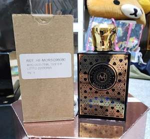 กล่องเทส Moresque The scret collection Modern oud eau de parfum 75ml Batch 2203089A [ 150 ER]