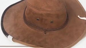 Breathable Beekeeping Cowboy Hat High Visibility Veil Adjustable Strap Anti-Bee Protective Gear