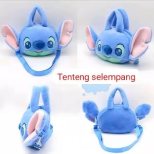 Tas Selempang Boneka Karakter Stitch Tas Bahu Slingbag Tas Boneka Tas Cewek