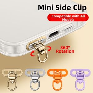 RQZN | Stainless Steel Ultra-thin Waterdrop Shaped Mobile Phone Strap Connector