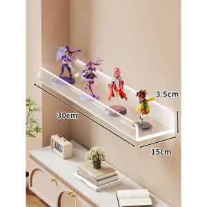 evesigar | Acrylic Wall Mounted Display Storage Rack
